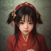 伊丽莎白·泰勒在埃及艳后电影拍摄现场的工作照，身着华丽埃及服装坐在导演椅上与工作人员交流，眼神专注而自信